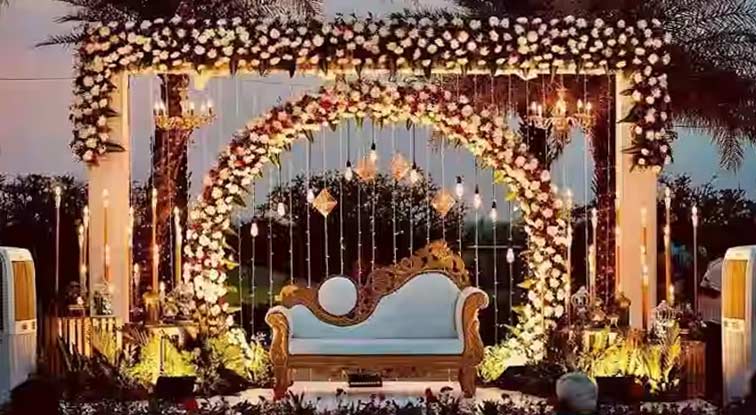 Decoration/Tents/Flowers for Wedding in Pushkar