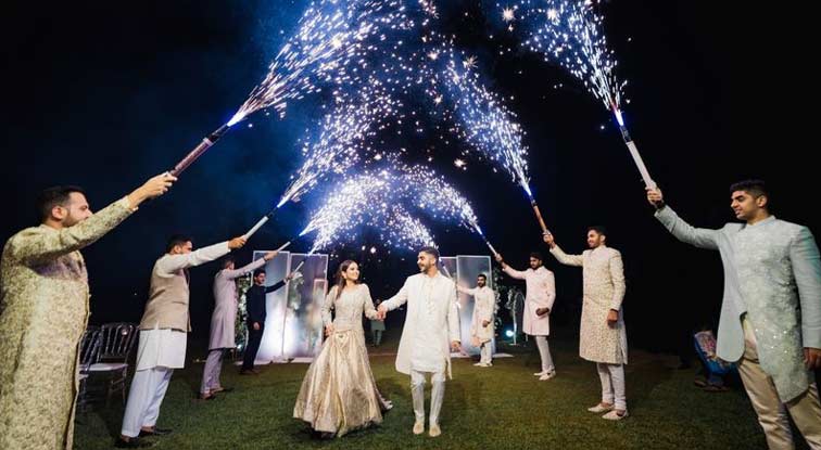 Fireworks for Wedding in Pushkar