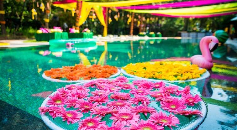 Pool Venue Decoration In Pushkar