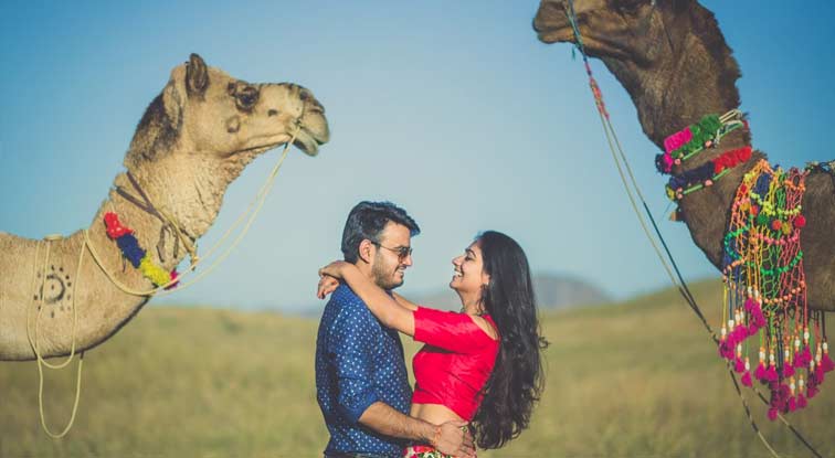 Pre-Wedding Shooting in Pushkar